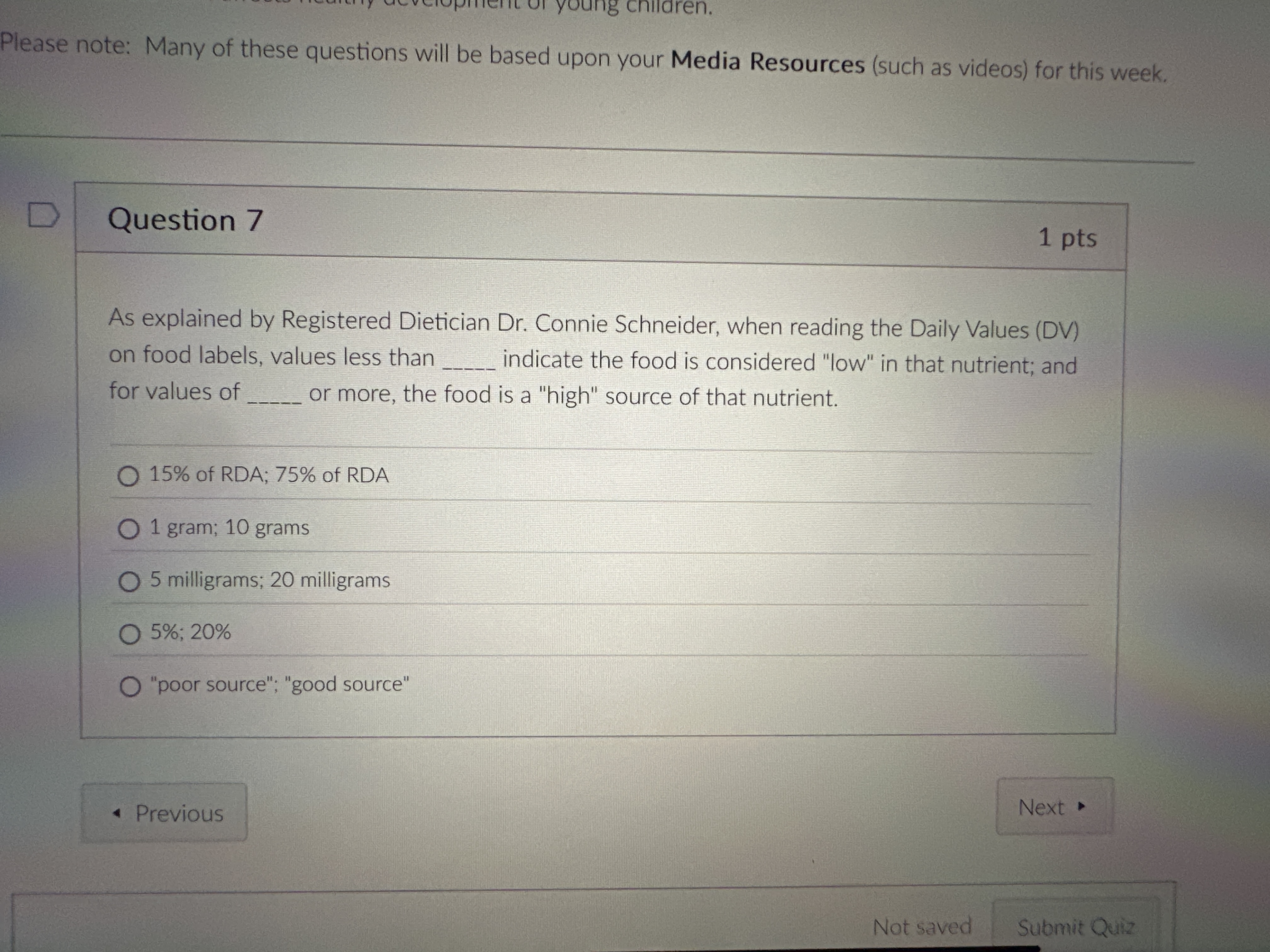 I would like the answer from the options provided