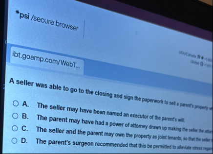 * psi / secure browser ibt.goamp.com / WebT . . .