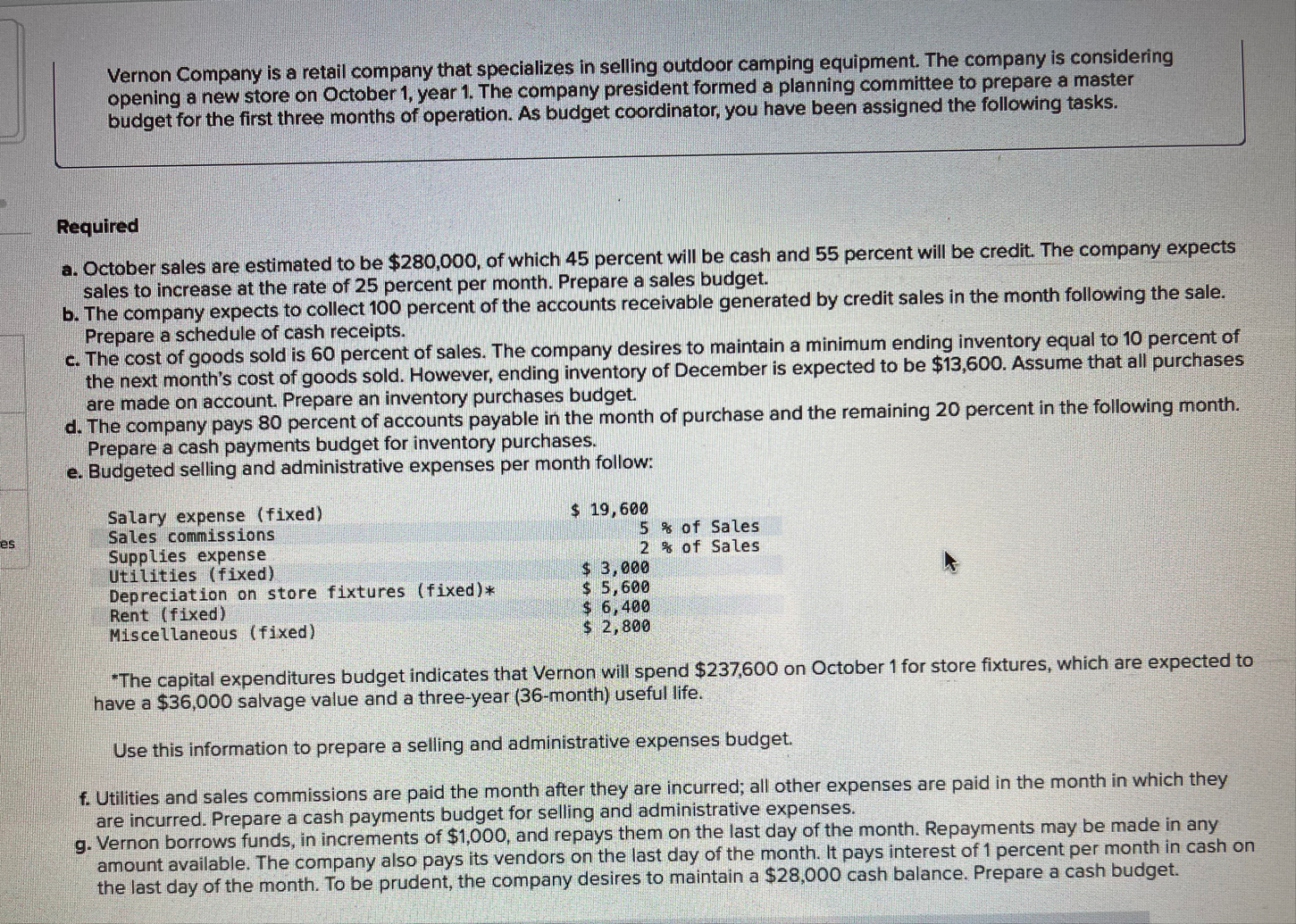 Required information Miscellaneous ( fixed ) $ 2