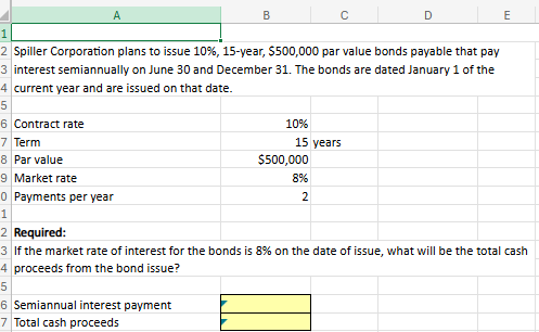 Can you please answer the solutions with excel