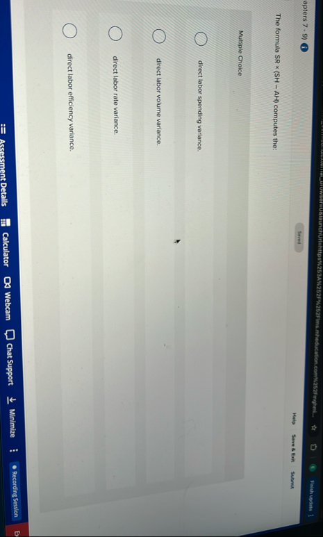 apters 7 - 9 ) Ninuth upame 1 Help Save 8 Exit