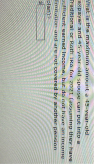 What is the maximum amount a 4 5 - year - old