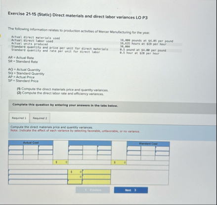 ( 1 0 ) Exercise 2 1 - 1 5 ( Static ) Direct
