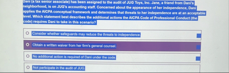 sani ( a tux senior associate ) has been assigned