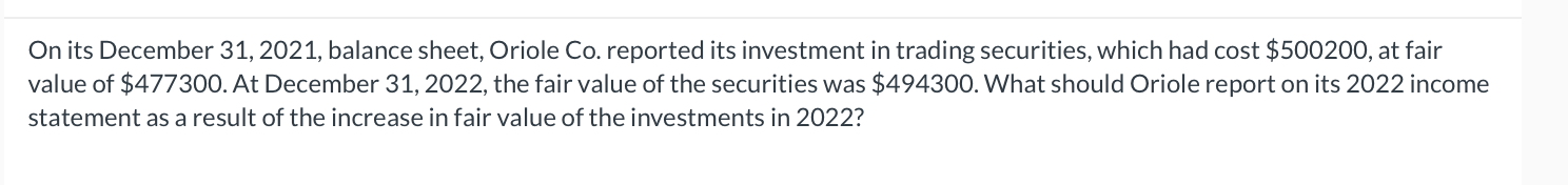 On its December 3 1 , 2 0 2 1 , balance sheet,