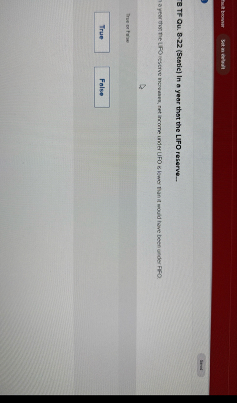 fault browser Set as default ' B TF Qu . 8 - 2 2
