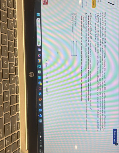 Fhby is 2 5 and has a good job at a biotechology