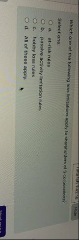 Twne left 1 : 4 2 : 1 6 Hide Which one of the