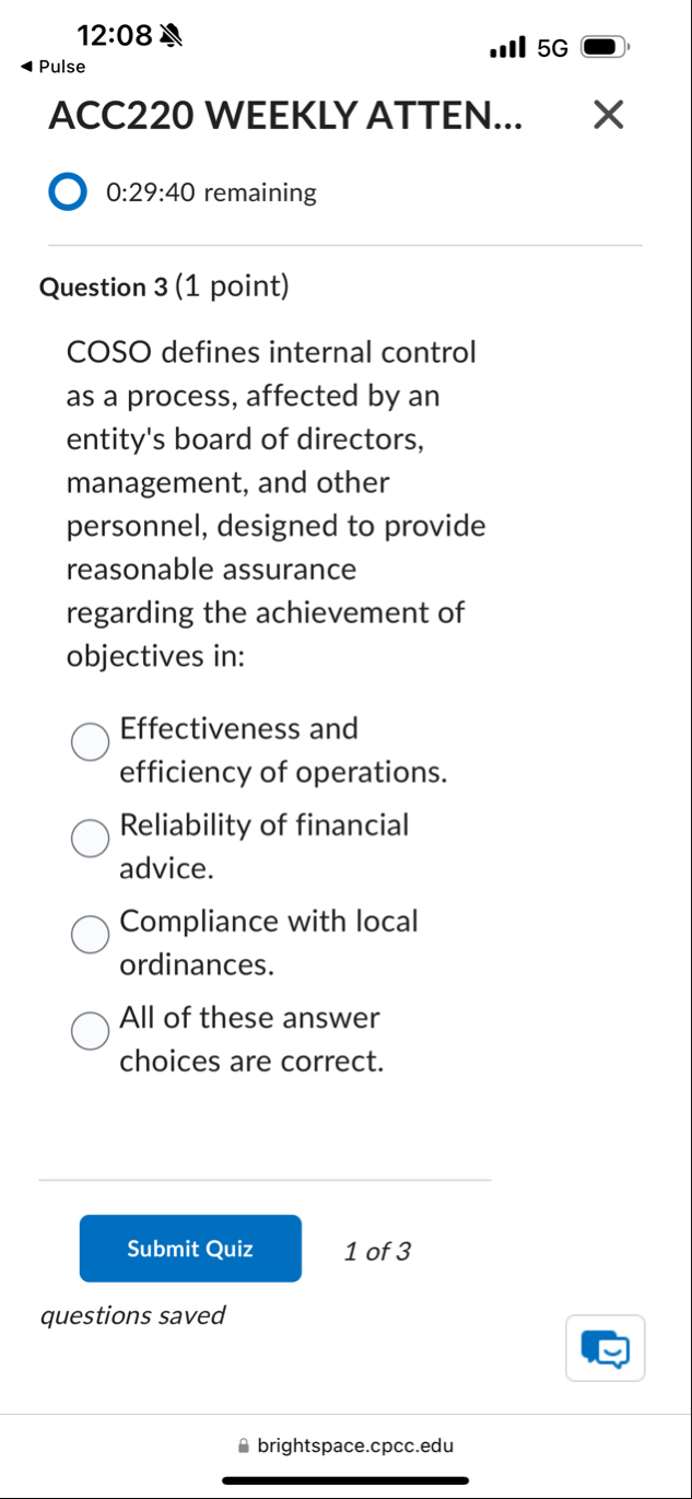 1 2 : 0 8 Pulse 5 G ACC 2 2 0 WEEKLY ATTEN... 0 :
