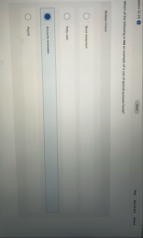 pters 1 2 - 2 1 ) i ot Which of the following is