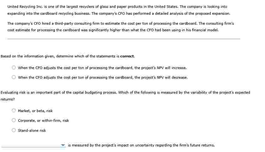 United Reeycing Inc. is one of the largest