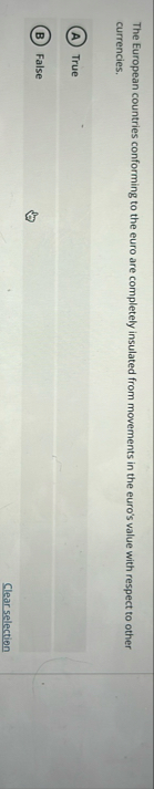 The European countries conforming to the euro are