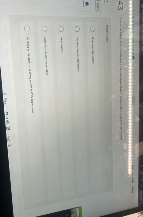 roctoring Enabledi Exam 3 : Chanters 8 , 0 . 1 0