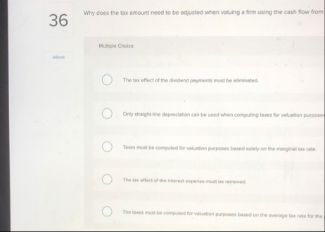 3 6 Why does the tax amount need to be adjusted
