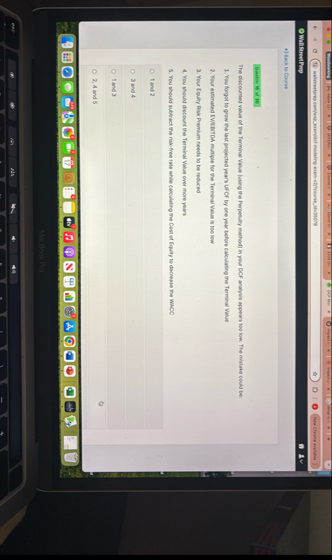 walistreetprep.com / wip _ exam / def - modeling