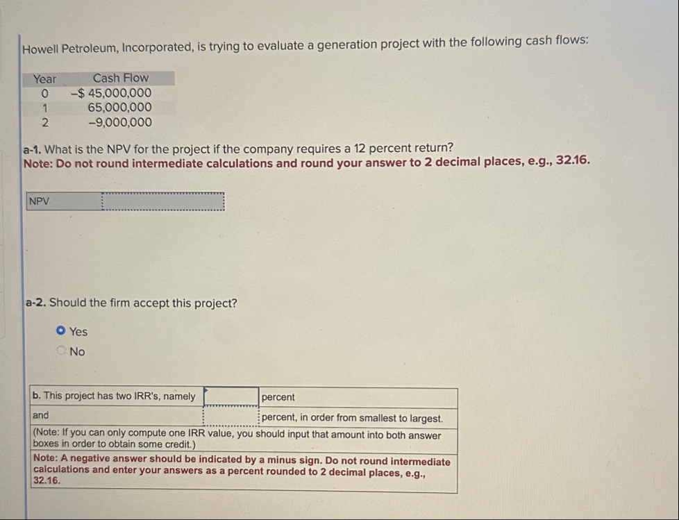 b - 1 . If the required return is 1 1 percent,