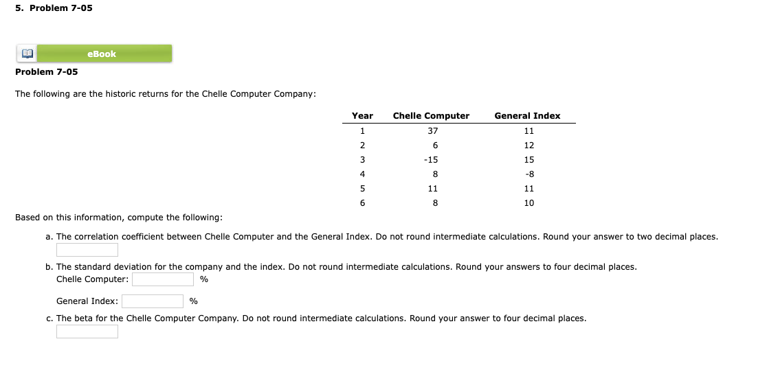 Problem 7 - 0 5 eBook Problem 7 - 0 5 The