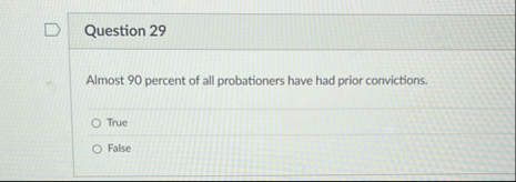 Question 2 9 Almost 9 0 percent of all