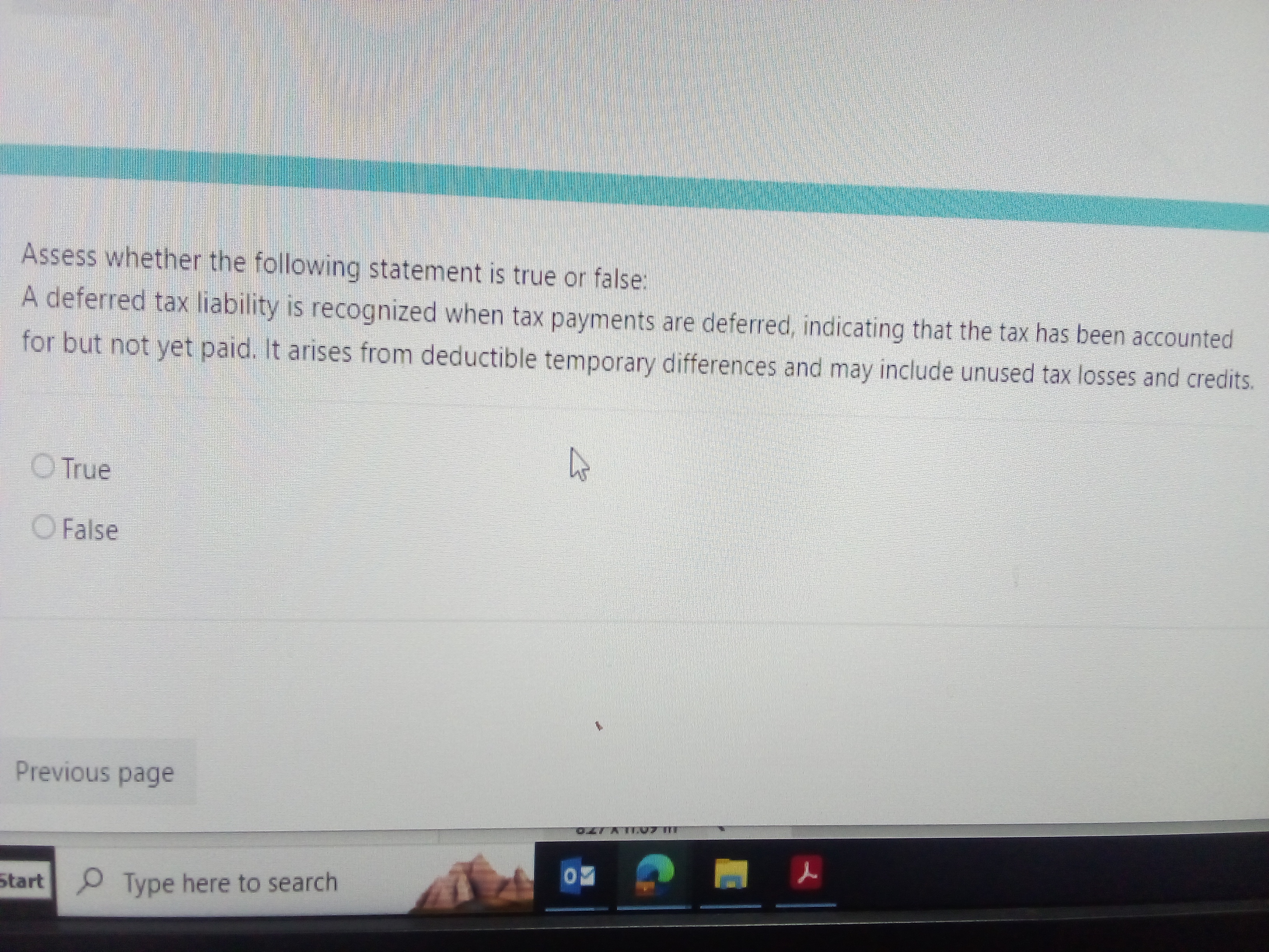 Assess whether the following statement is true or