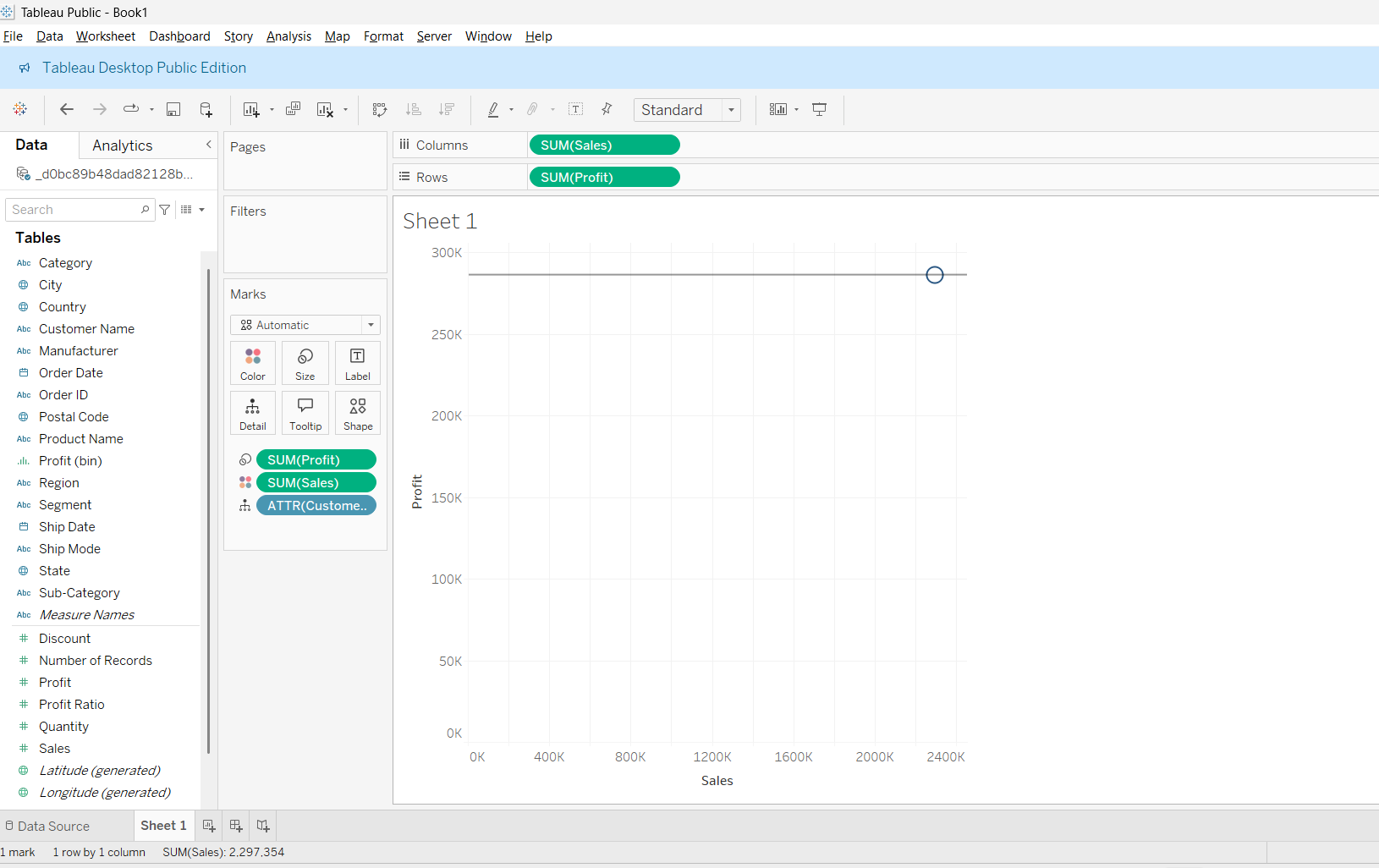 Tableau Public - Book 1 Eile Data Worksheet