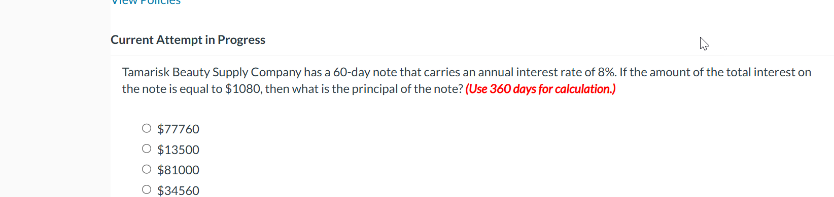 Current Attempt in Progress Tamarisk Beauty