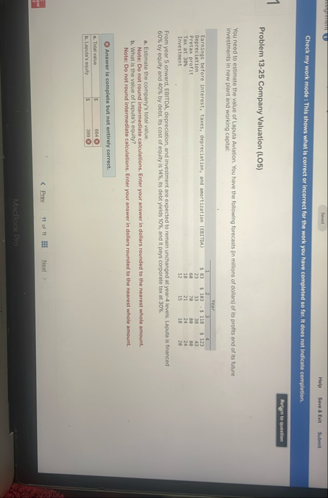 Seved Help Save 4 Exit Submit Check my work mode