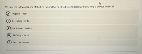 Which of the following is one of the first