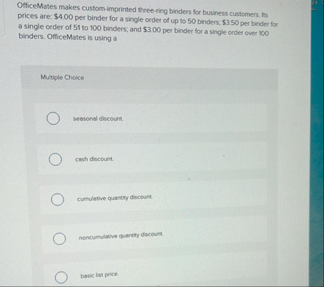 OfficeMates makes custom - imprinted three - ring
