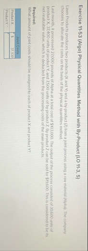 Exercise 1 1 . 5 3 ( Algo ) Physical Quantities