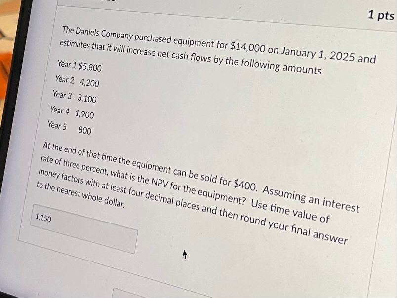 You recently made a $ 2 0 , 0 0 0 down payment to