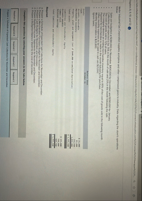 \ table [ [ Accounts payable,$ 1 9 5 , 3 0 9 ] ,