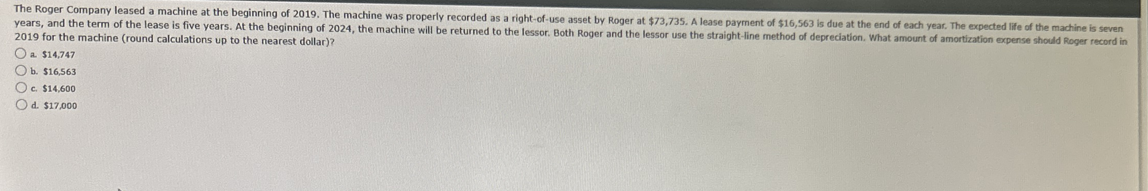 2 0 1 9 for the machine ( round calculations up