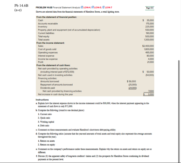 Pb 1 4 . 6 B ( a - e ) Ruge 6 5 3 \ table [ [