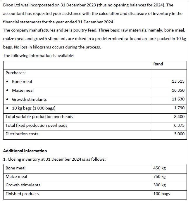 Biron Ltd was incorporated on 3 1 December 2 0 2