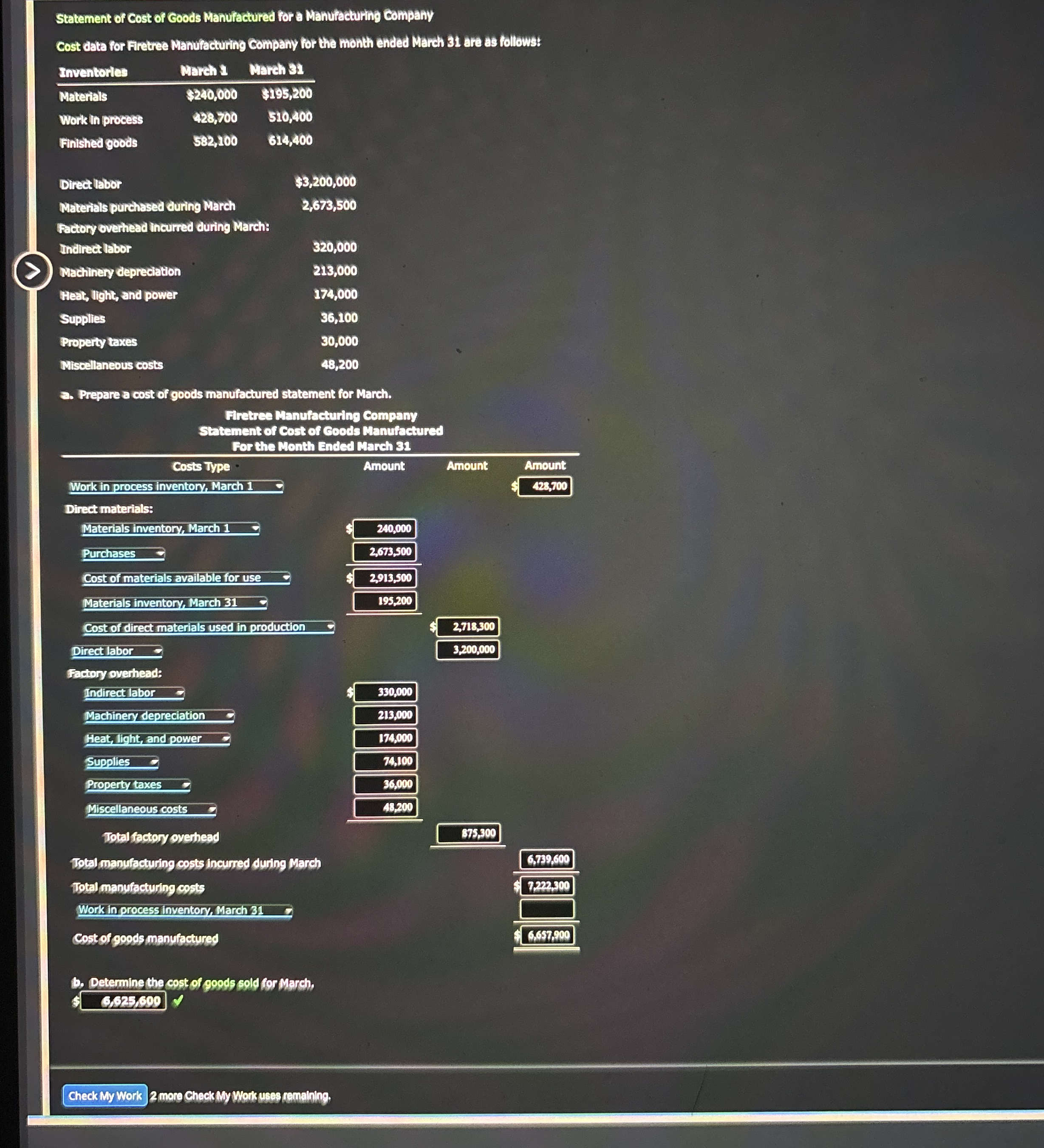 I would like to know hcih ones i got wrong and