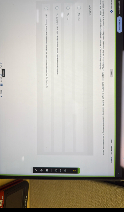 default brewser ed: Exam II Hesp Sine 5 Ent