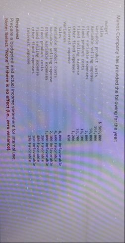 \ table [ [ , MUNOZ CUMPANY, ] , [ internal