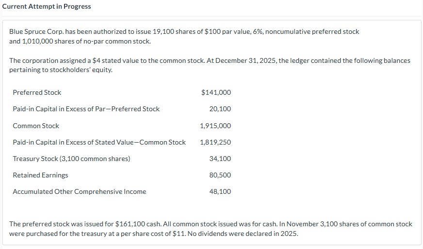 Please help prepare journal entries. Current