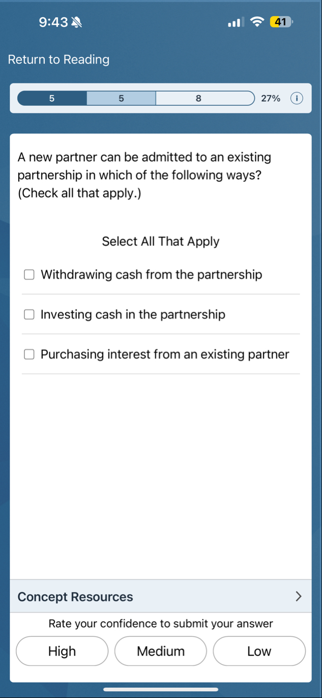 9 : 4 3 4 1 Return to Reading 5 5 8 2 7 % A new