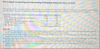E 1 3 - 2 ( Algo ) Computing and Interpreting
