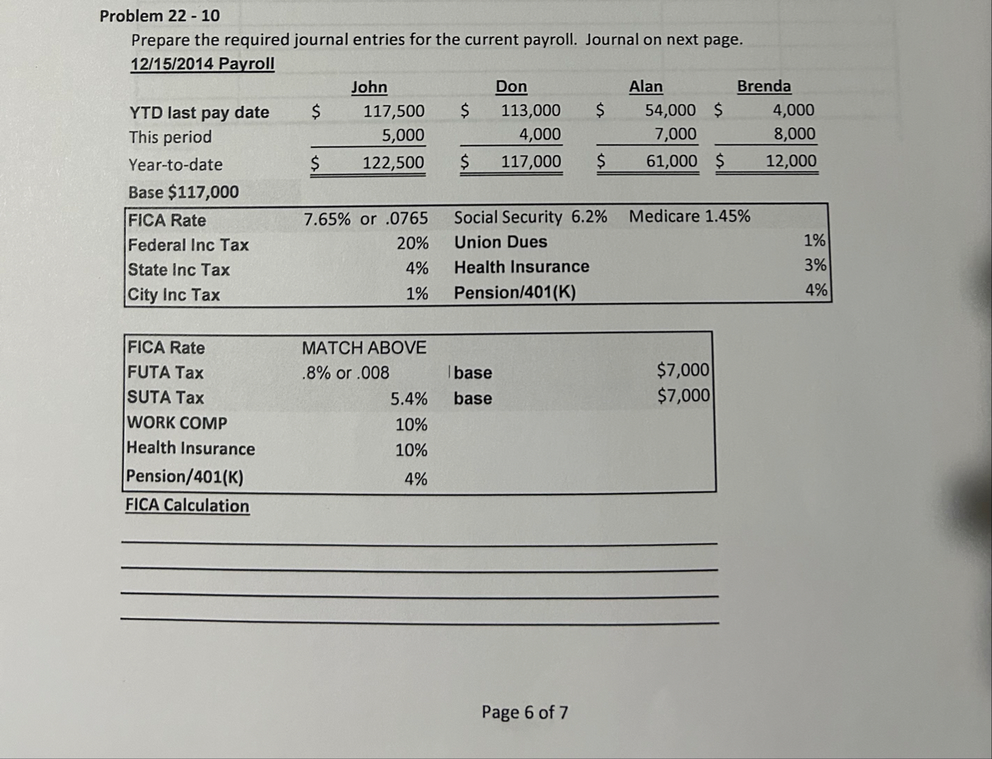 Problem 2 2 - 1 0 Prepare the required journal