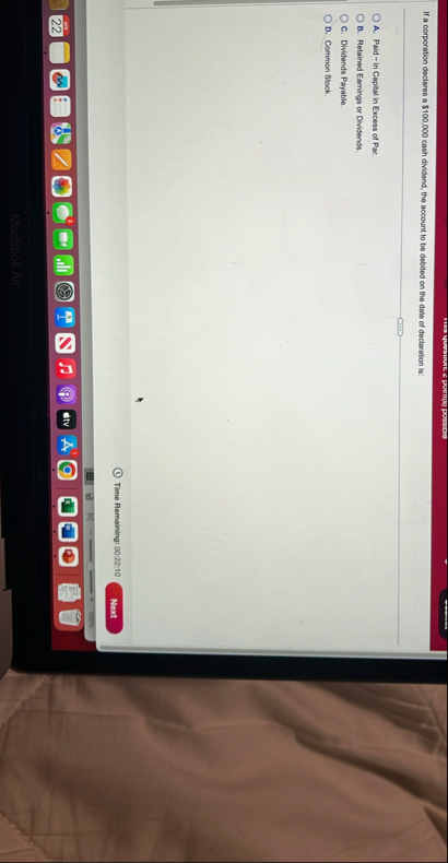 If a corporation declares a $ 1 0 0 , 0 0 0 cash