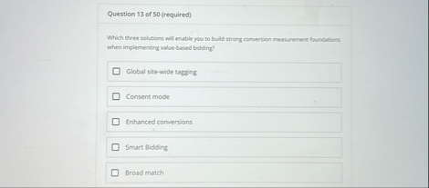 Question 1 3 of 5 0 ( required ) Which three