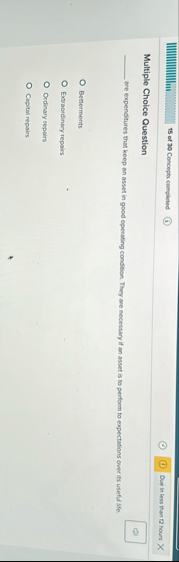 | | | | | | | | | | | 1 5 of 3 0 Concepts