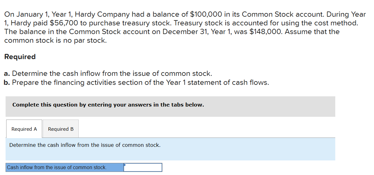 On January 1 , Year 1 , Hardy Company had a