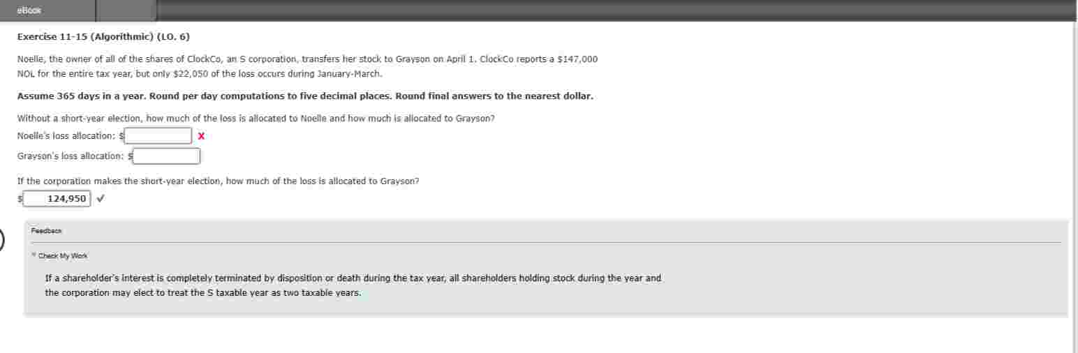 Exercise 1 1 - 1 5 ( Algorithmic ) ( LO . 6 )