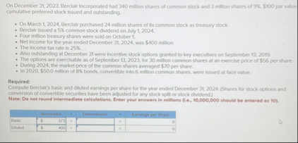 On December 3 1 . 2 0 2 3 , Berclair Incorporated