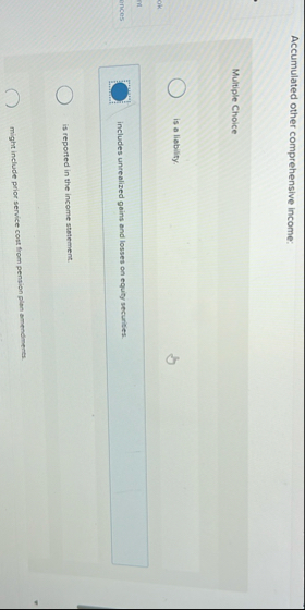 Accumulated other comprehensive income: Multiple