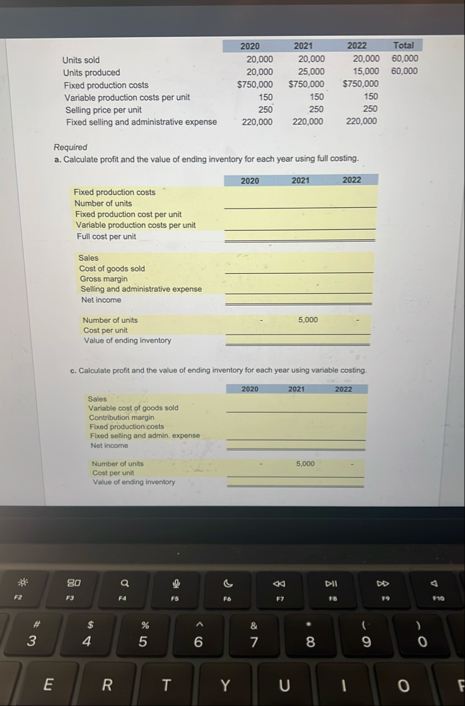 \ table [ [ , 2 0 2 0 , 2 0 2 1 , 2 0 2 2 , Total