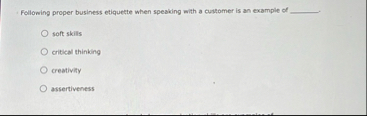 Following proper business etiquette when speaking